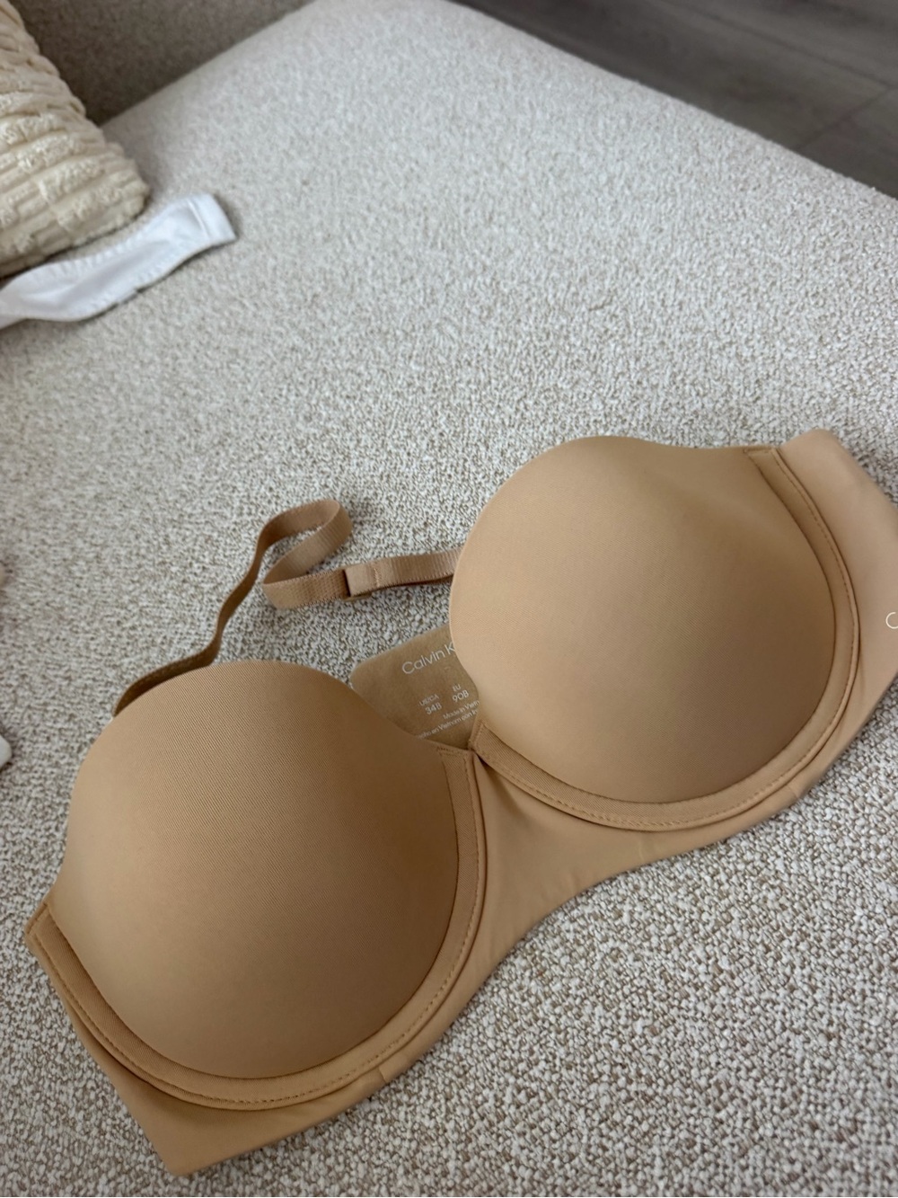 Calvin Klein Nude Strapless Bra